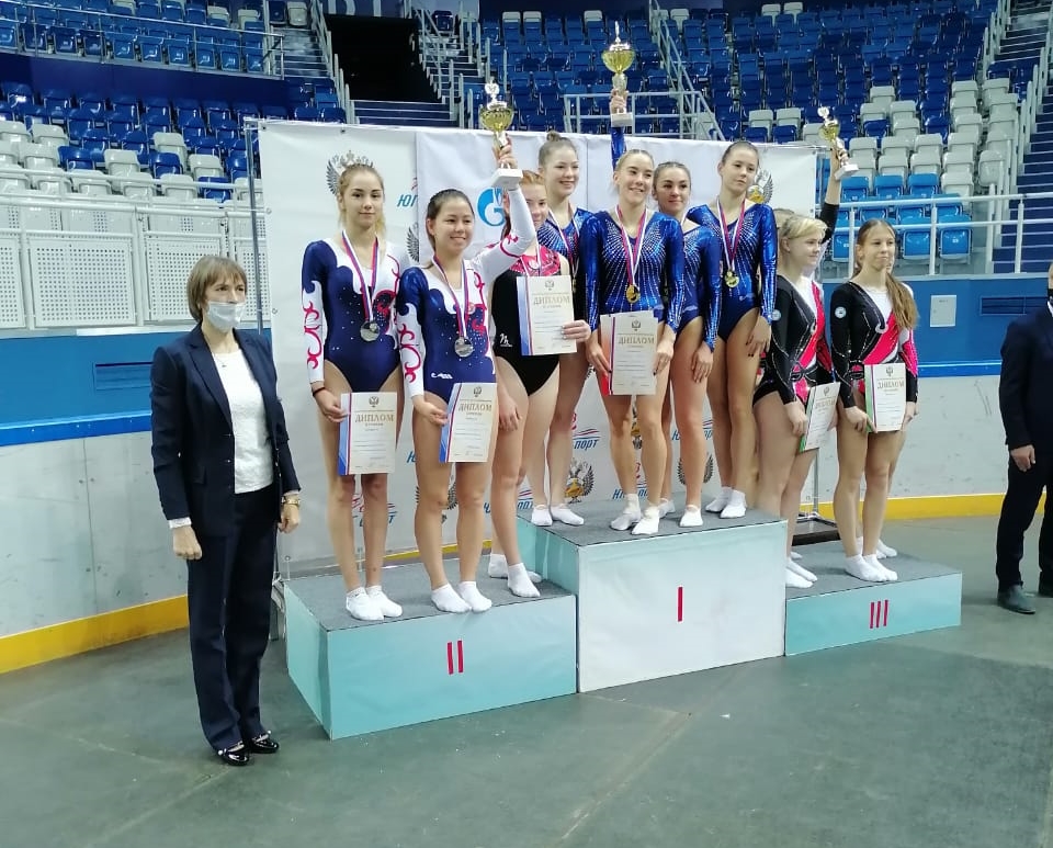 Команда Астраханской области заняла 2 место в Сочи на Чемпионате России по прыжкам на батуте (ДМТ)