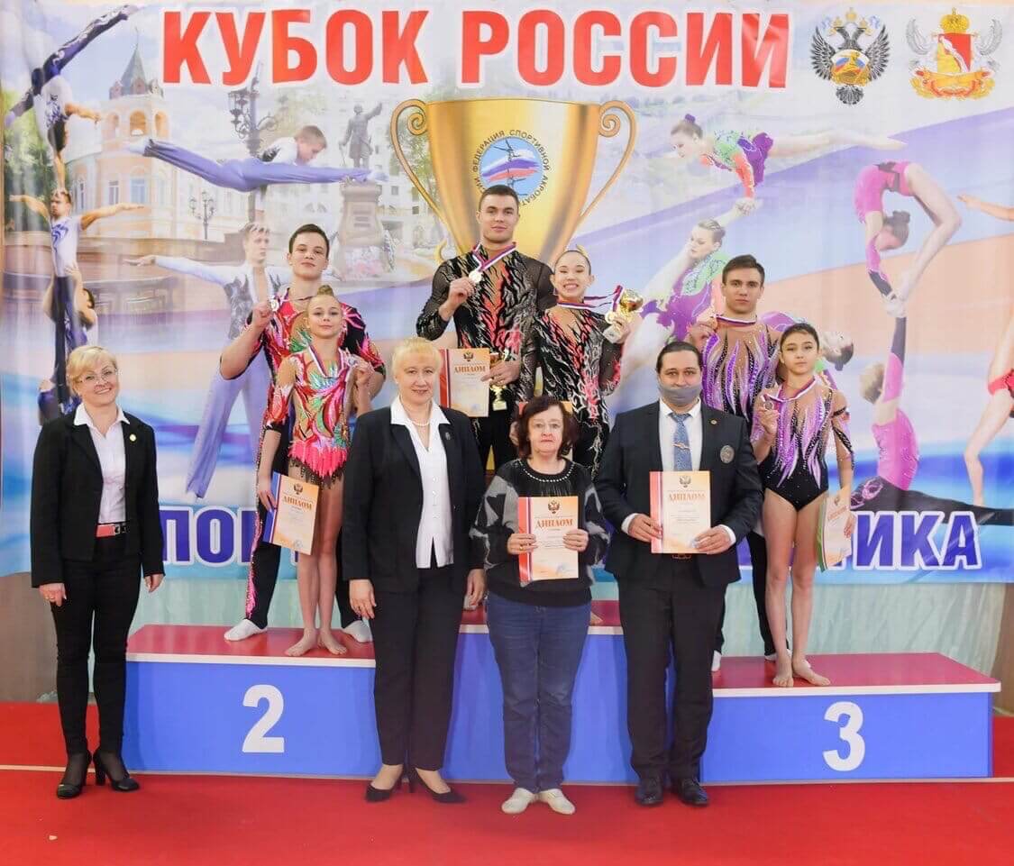 В городе Воронеже с 24 февраля по 01 марта 2021 г. состоялся Кубок России по спортивной акробатике